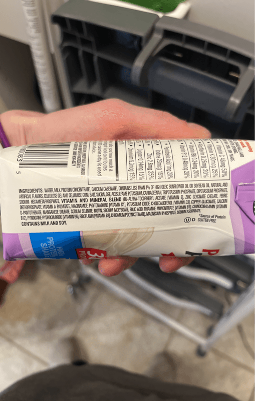 Premier Protein Bake Shop High Protein Shake Cookie Dough Flavored