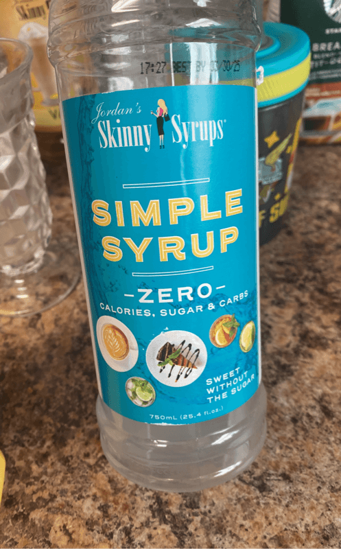Jordan'S Skinny Syrups Simple Syrups Zero