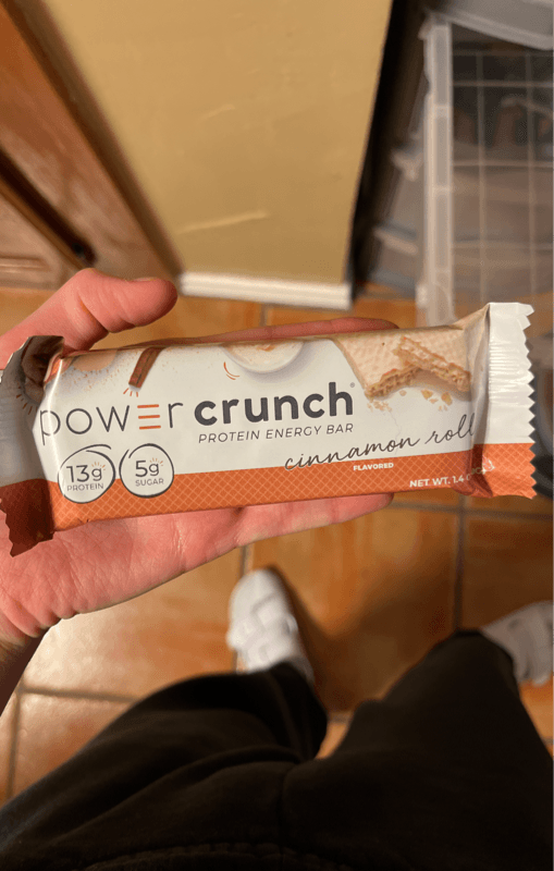 Power Crunch Cinnamon Roll Flavored Protein Energy Bar