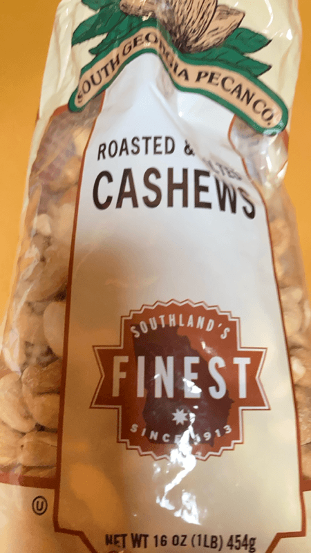 South Georgia Pecan Co. Roasted & Salted Cashews