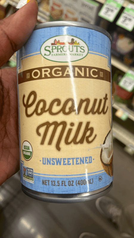 Sprouts Organic Coconut Milk Unsweetened