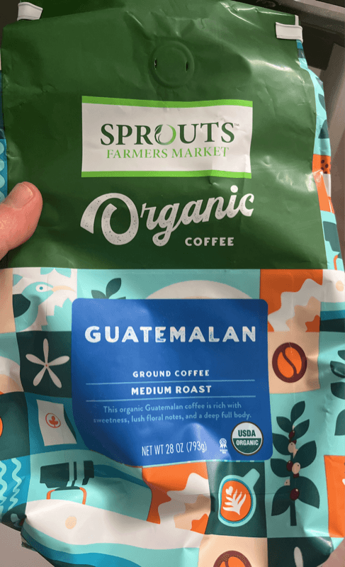 Sprouts Farmers Market Guatemalan Organic Coffee