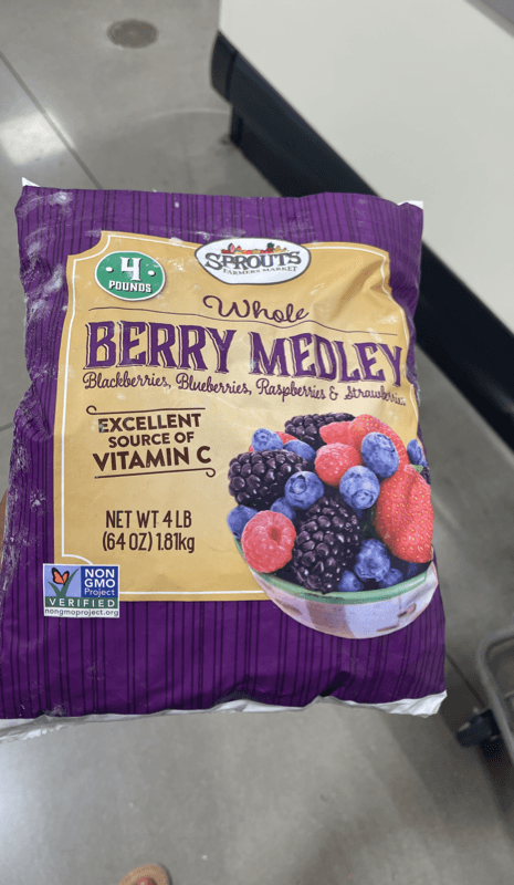 Sprouts Farmers Market Whole Berry Medley