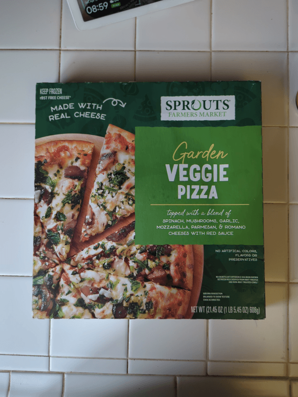 Sprouts Farmers Market Garden Veggie Pizza