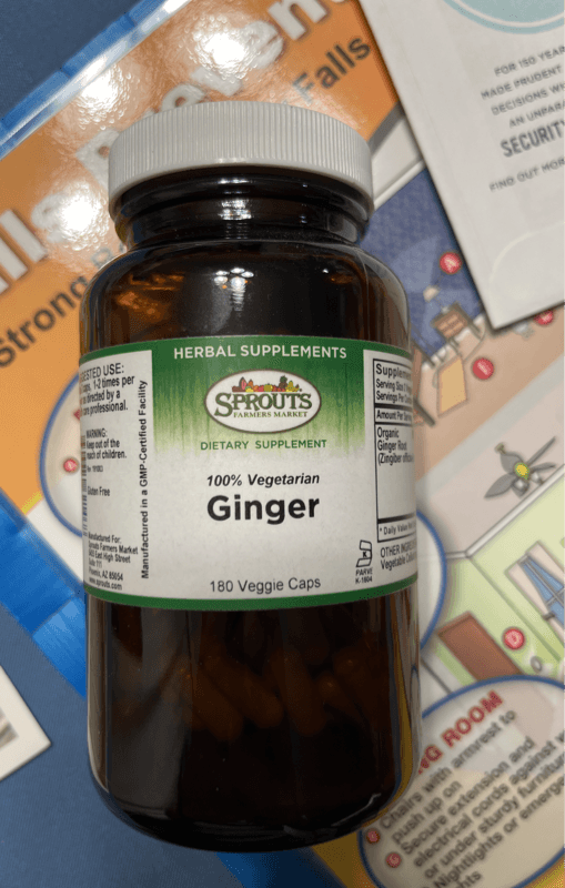 Sprouts Farmers Market Ginger Dietary Supplement, 180 Veggie Caps