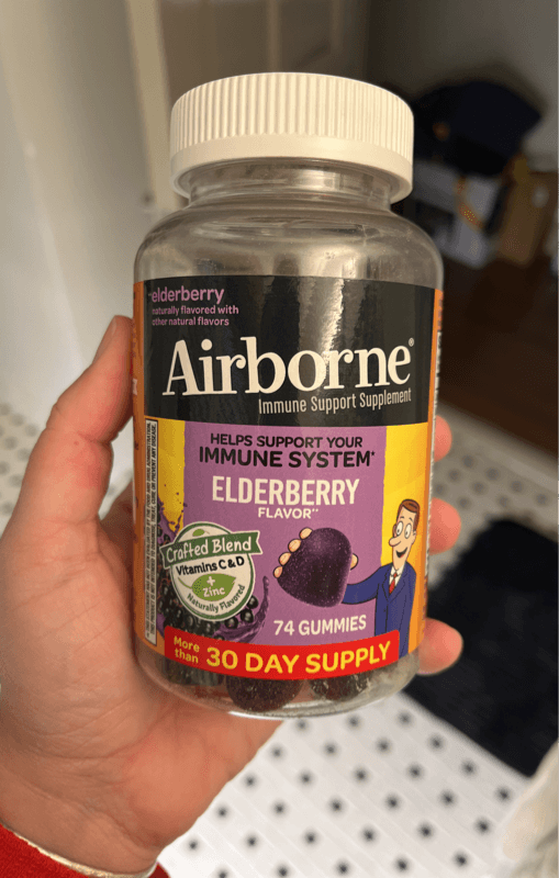 Airborne Elderberry Flavor Immune Support Supplement