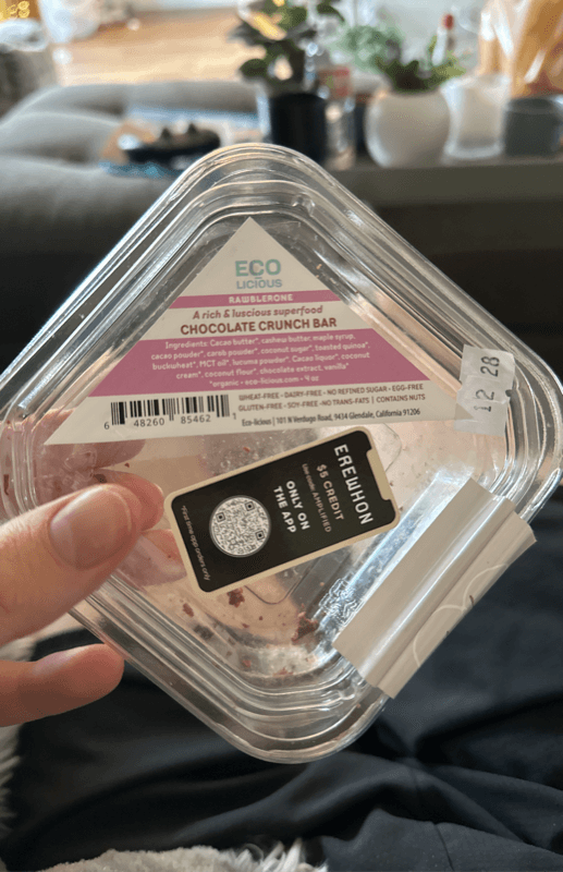 Eco-Licious Rawblerone Chocolate Crunch Bar
