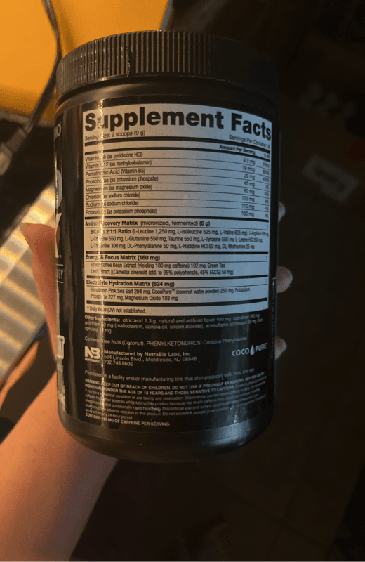 Nutrabio Amino Kick Baja Burst
