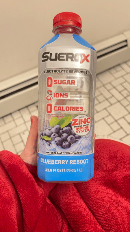 Suerox Blueberry Reboot Electrolyte Beverage