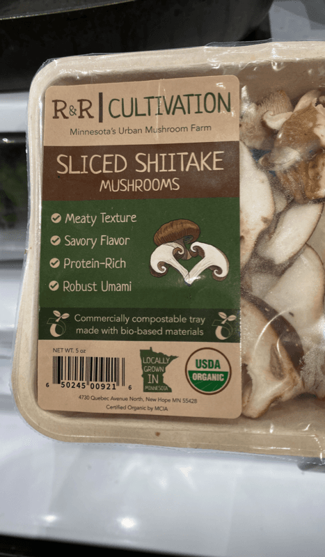 R & R Sliced Shiitake Mushrooms