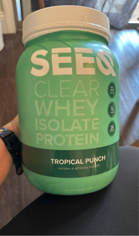Seeq Clear Whey Isolate Protein Tropical Punch