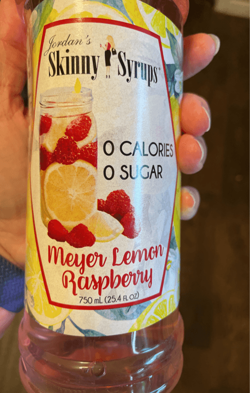 Jordan'S Skinny Syrups Meyer Lemon Raspberry