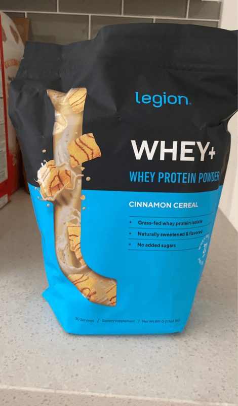 Legion Whey+ Cinnamon Cereal Whey Protein Powder