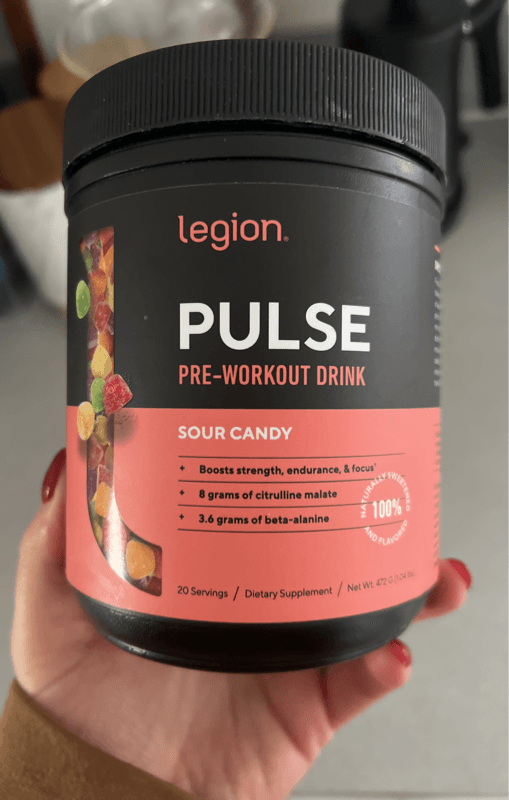 Legion Pulse Pre-Workout Drink Sour Candy