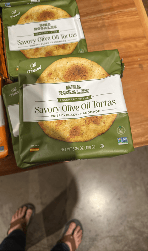 Ines Rosales Savory Olive Oil Tortas