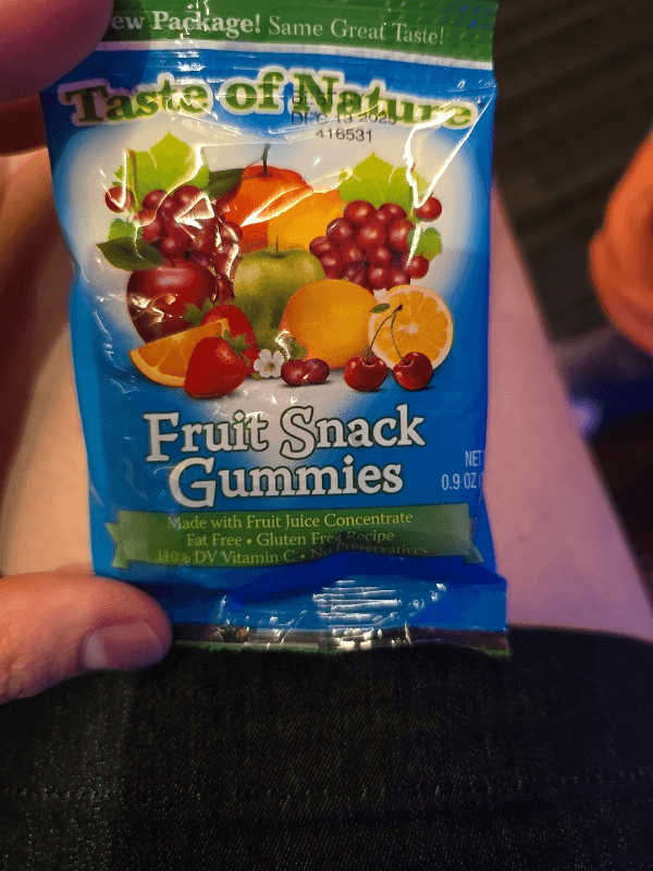 Taste Of Nature Fruit Snack Gummies