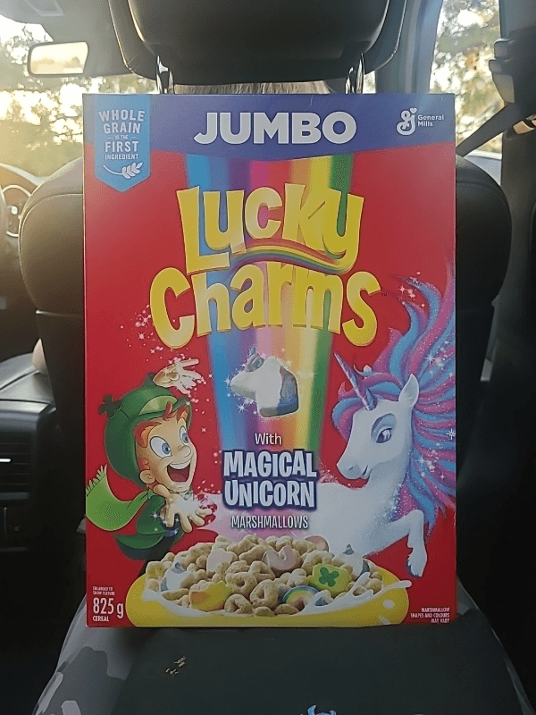Lucky Charms With Magical Unicorn Marshmallows
