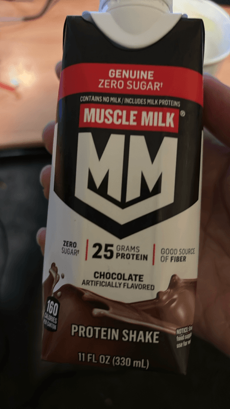Muscle Milk Non-Dairy Protein Shake Chocolate
