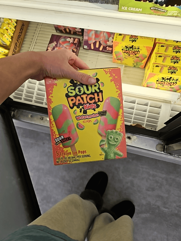 Sour Patch Kids Watermelon Ice Pops