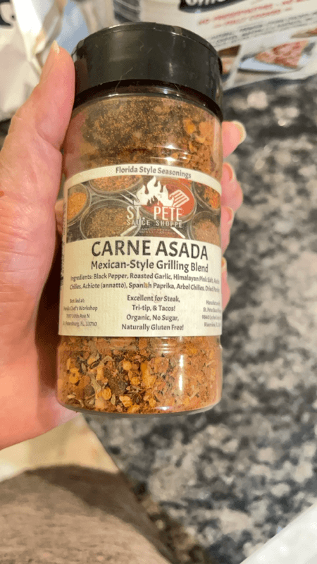 St. Pete Sauce Shoppe Carne Asada Mexican-Style Grilling Blend
