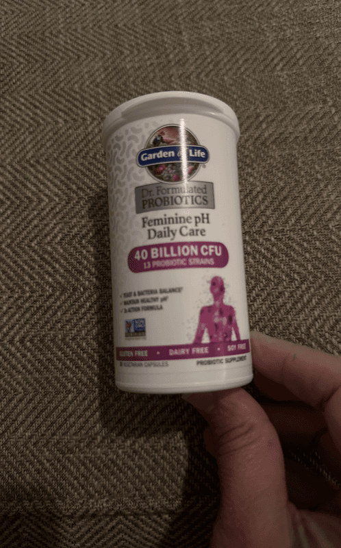 Garden Of Life Feminine Ph Daily Care 40 Billion Cfu Probiotics 30 Capsules