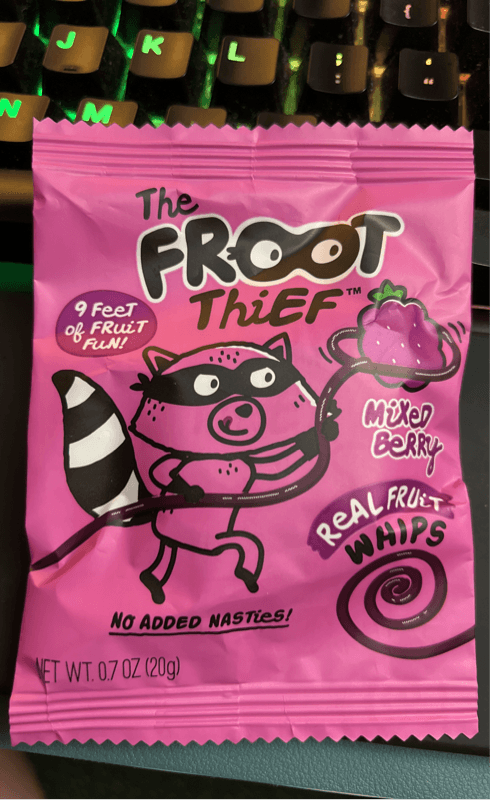 The Froot Thief Mixed Berry Real Fruit Whips