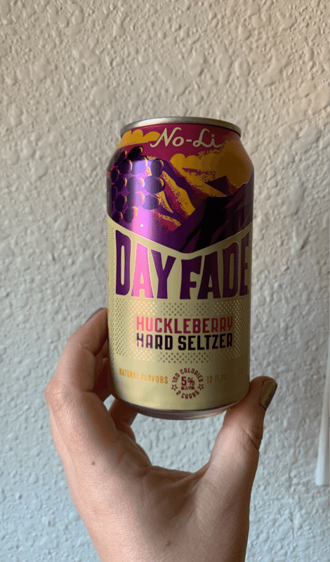 No-Li Day Fade Huckleberry Hard Seltzer