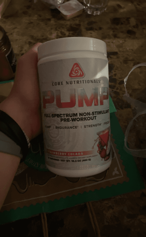 Core Nutritionals Strawberry Colada Pump Pre-Workout