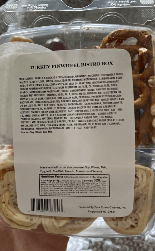 Turkey Pinwheel Bistro
