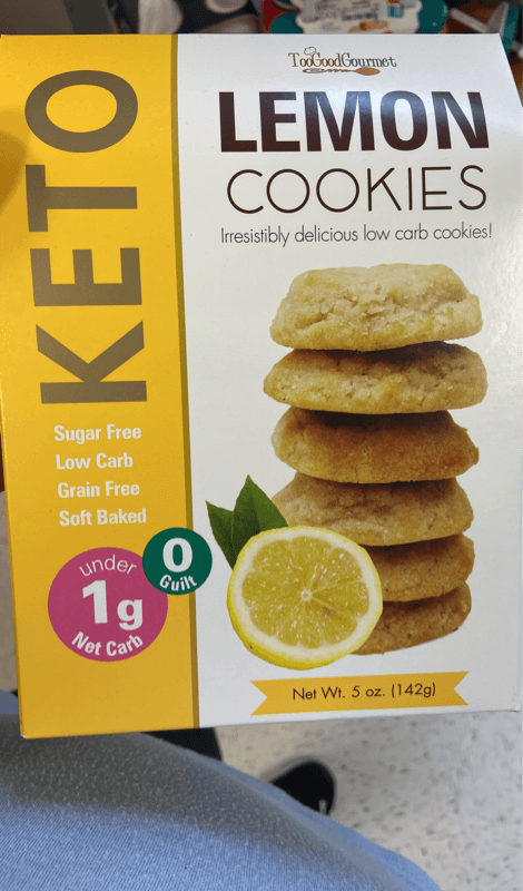 Too Good Gourmet Keto Lemon Cookies
