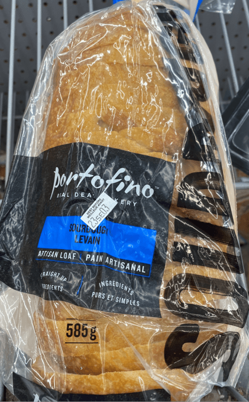 Portofino Bakery Sourdough Artisan Loaf