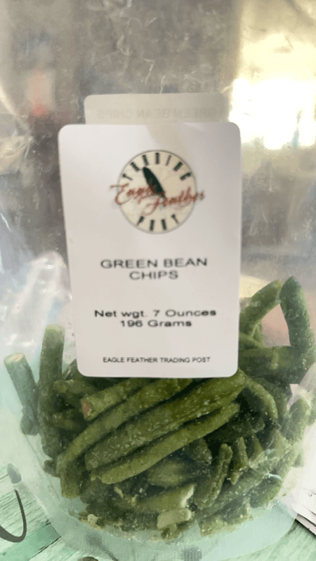 Eagle Feather Trading Post Green Bean Chips With Sea Salt