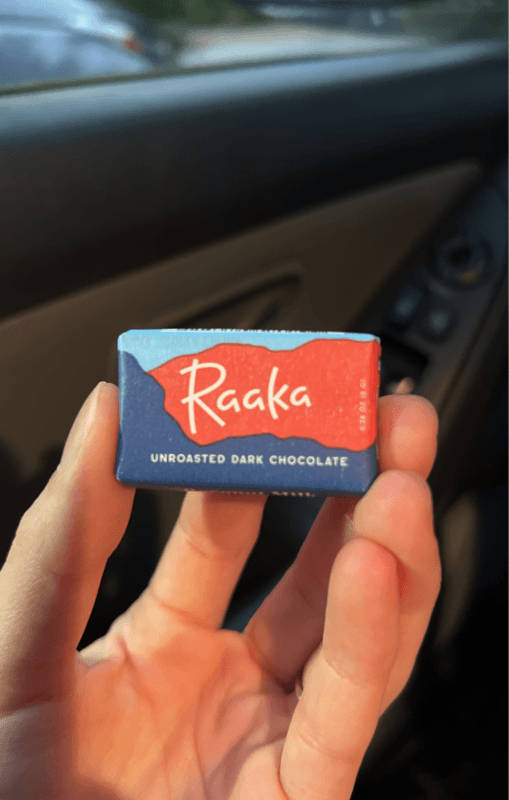 Raaka Unroasted Dark Chocolate