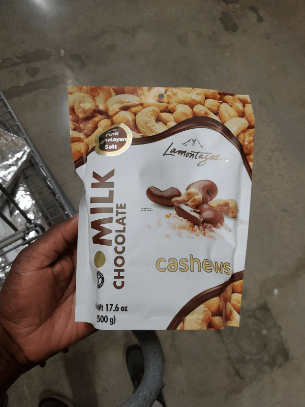 Lamontagne Milk Chocolate Cashews