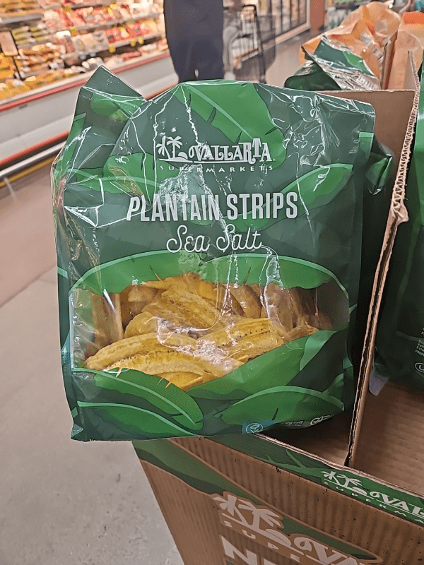Vallarta Supermarkets Plantain Strips Sea Salt