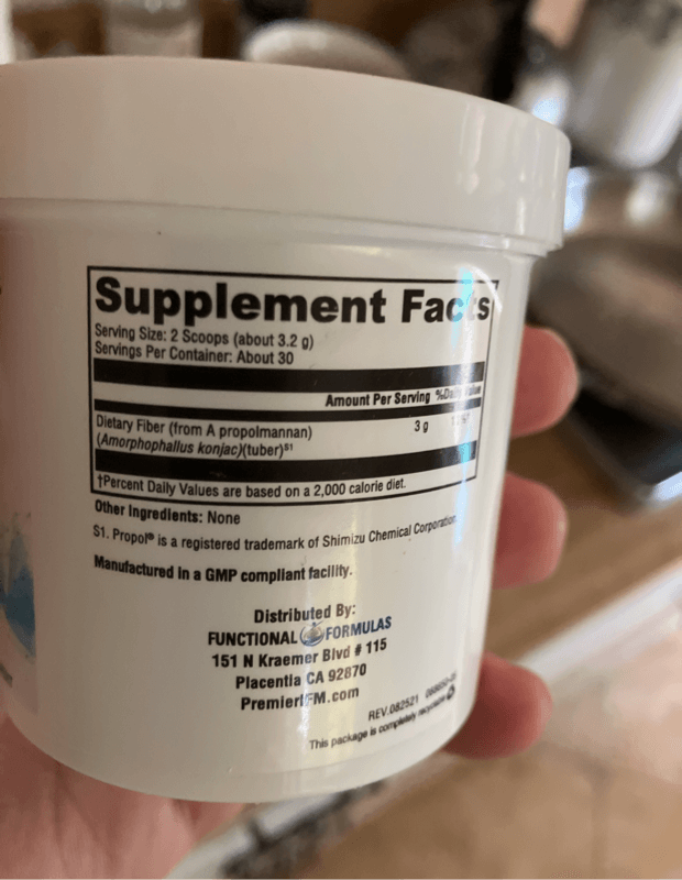 Dr. Craig Mortensen Functional Formulas Fiber Fit Dietary Supplement