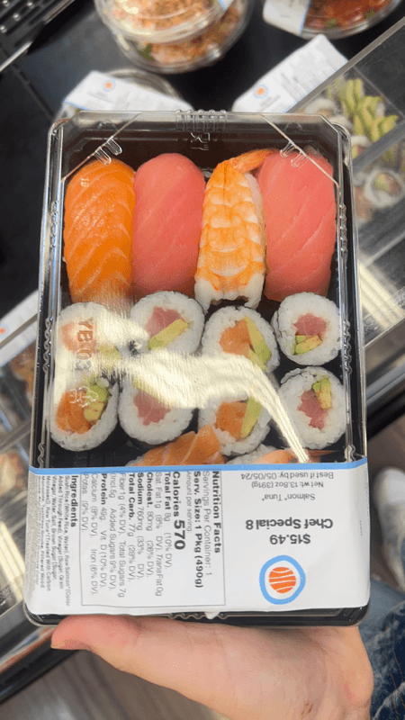 Chef Special 8 Salmon Tuna