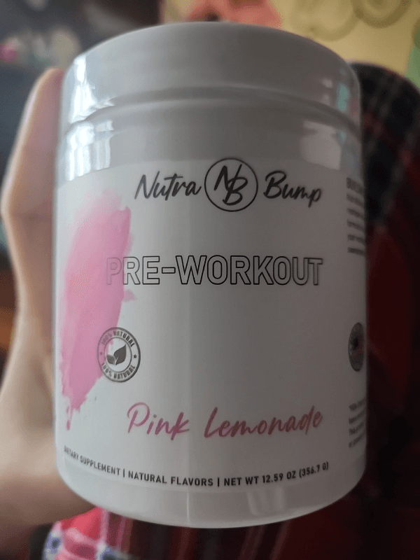 Nutrabump Nutrition Pre-Workout Pink Lemonade