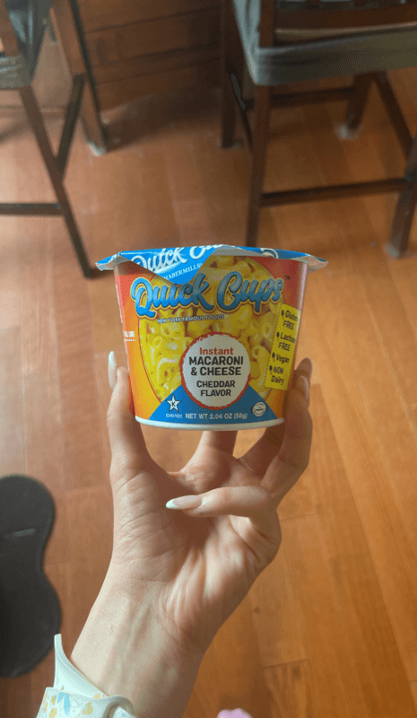 Quick Cups Instant Macaroni & Cheese Cheddar Flavor