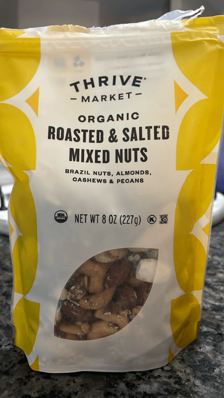 Thrive Market Organic Roasted & Salted Mixed Nuts