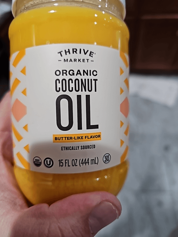 Thrive Market Organic Coconut Oil Butter-Like Flavor