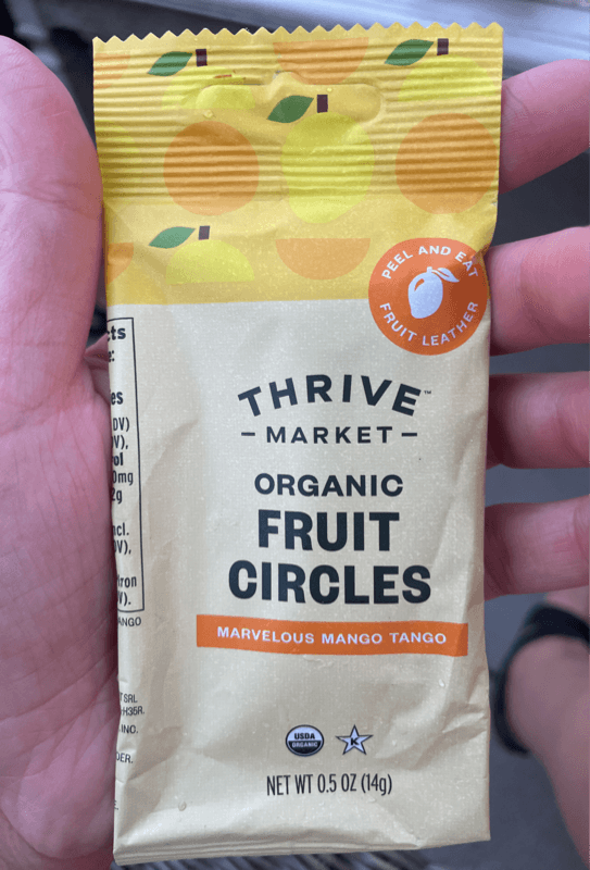 Thrive Market Organic Fruit Circles Marvelous Mango Tango