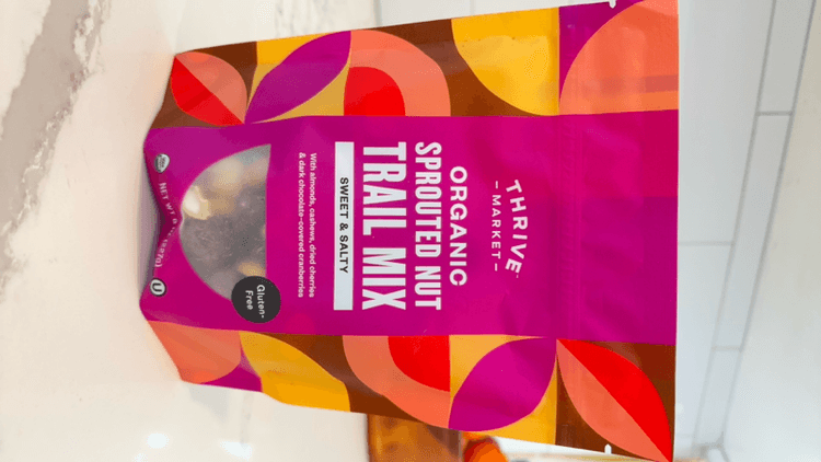 Thrive Market Organic Sprouted Nut Trail Mix Sweet & Salty