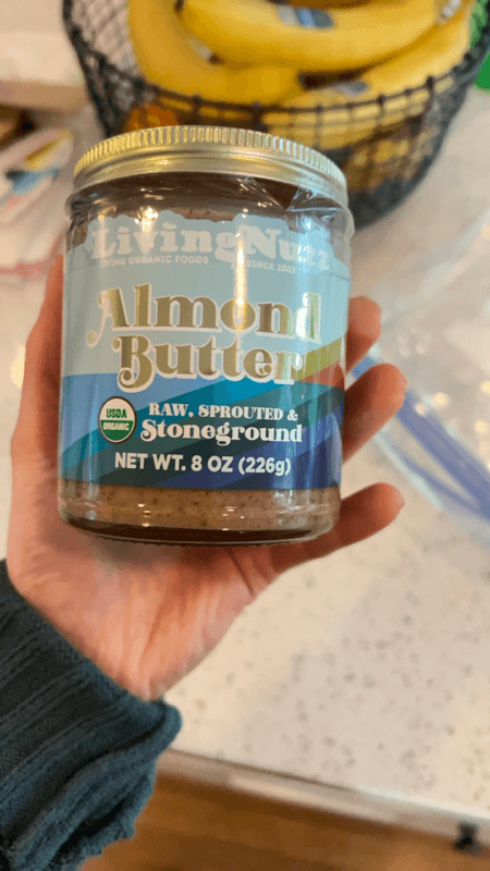 Living Nutz Organic Raw, Sprouted & Stoneground Almond Butter