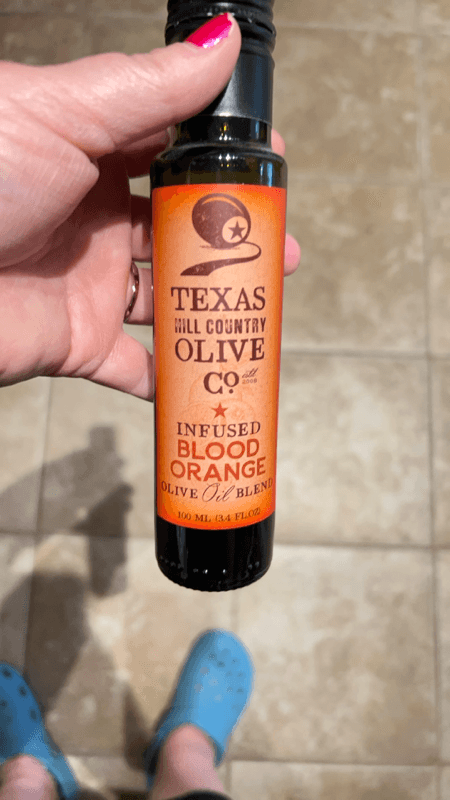 Texas Hill Country Olive Co. Infused Blood Orange Olive Oil Blend