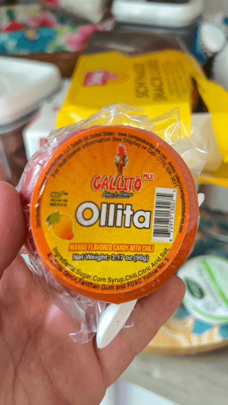 Gallitomex Ollito Mango Flavored Candy With Chili