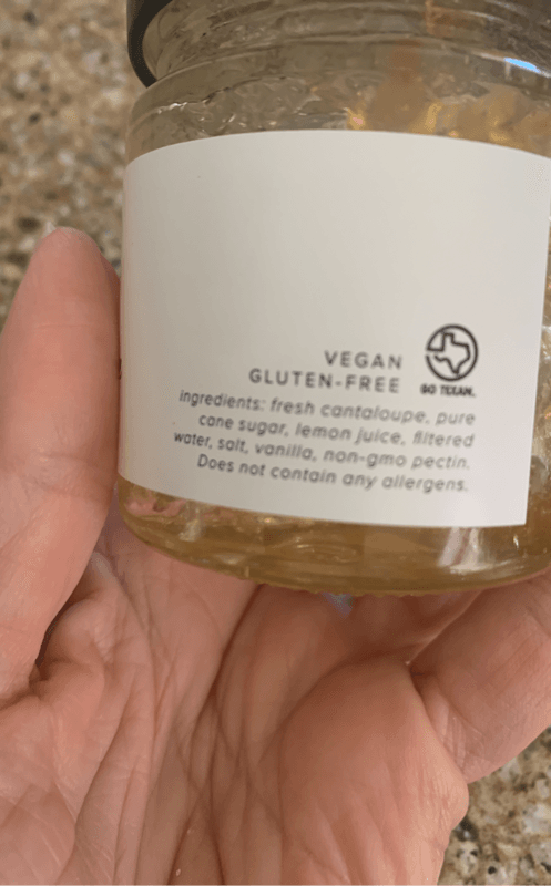 Round Rock Jelly & Co Salted Cantaloupe Jam