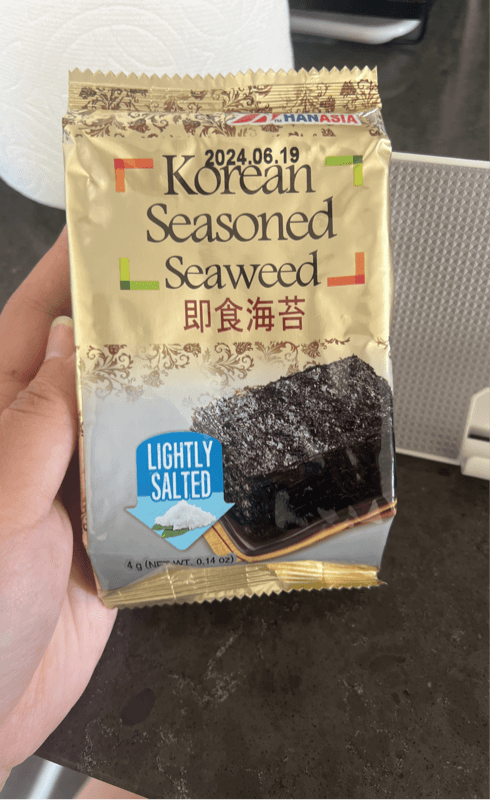 Korean Seasoned Seaweed