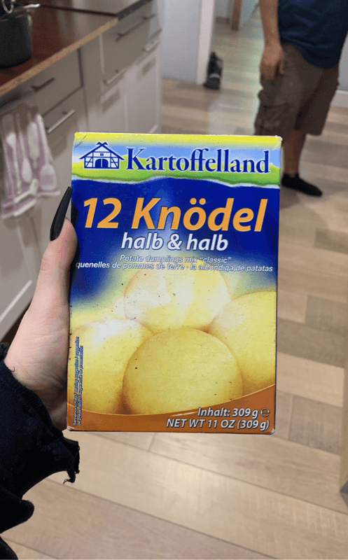 Kartoffelland 12 Knodel Halb & Halb Potato Dumpling Mix