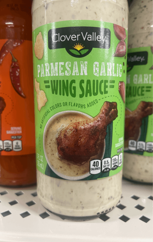 Clover Valley Parmesan Garlic Wing Sauce